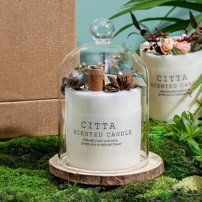 Eco-Friendly Romance Scented Wax Candle Pillars