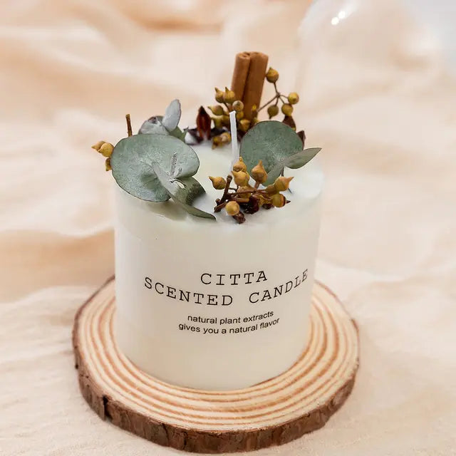 Eco-Friendly Romance Scented Wax Candle Pillars